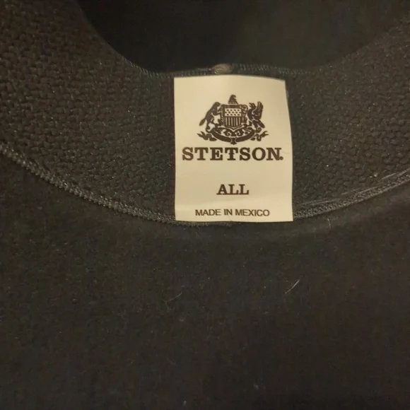 Black Stetson rodeo Jr. youth size - Picture 5 of 6